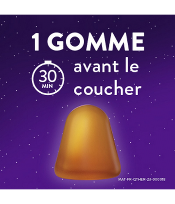 ZzzQuil Sommeil Mangue Banane Gommes