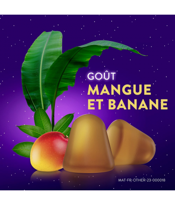 ZzzQuil Sommeil Mangue Banane Gommes