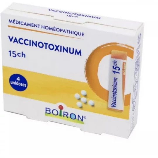 Boiron Homéopack Vaccinotoxinum 15 CH Doses x 4