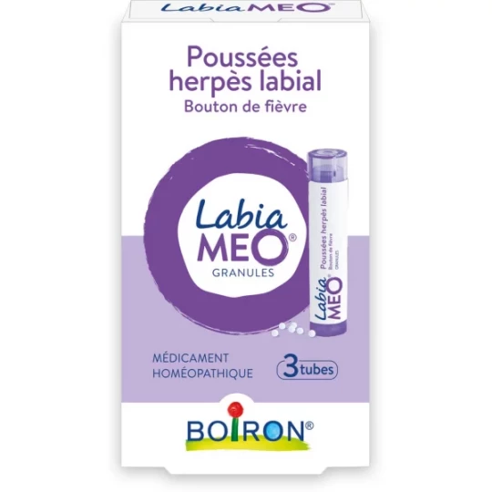 Boiron Homéopack Labiameo Tubes Granules x 3