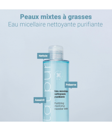Etat Pur Eau Micellaire Nettoyante Purifiante 200 ml