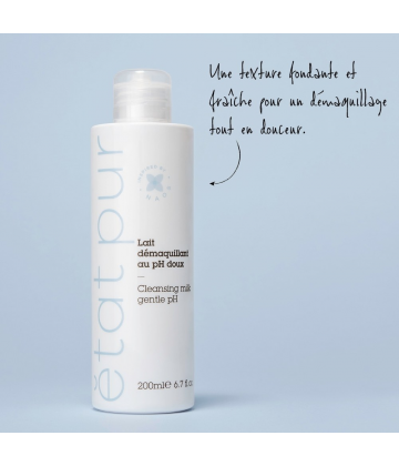 Etat Pur Lait Démaquillant au pH Doux 200 ml
