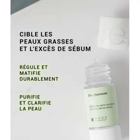 Etat Pur Actif Pur Zinc Gluconate 3% 15 ml - image 3