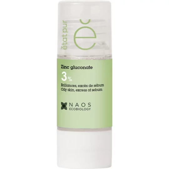 Etat Pur Actif Pur Zinc Gluconate 3% 15 ml