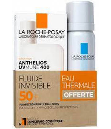 La Roche-Posay Anthelios UVMune Fluide SPF50+ 50 ml + Eau Thermale 50 ml Offerte