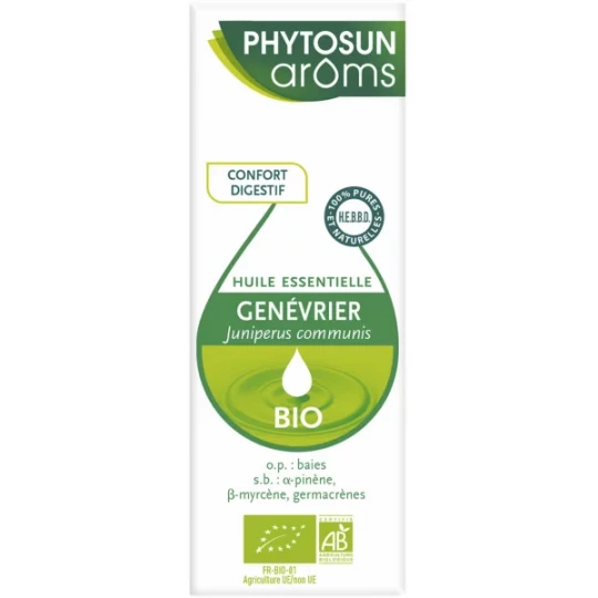 Phytosun Arôms Huile Essentielle Bio Genévrier 5 ml