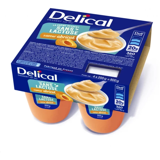 Delical Crème Dessert HP/HC Sans Lactose 4 x 200 g - image 9