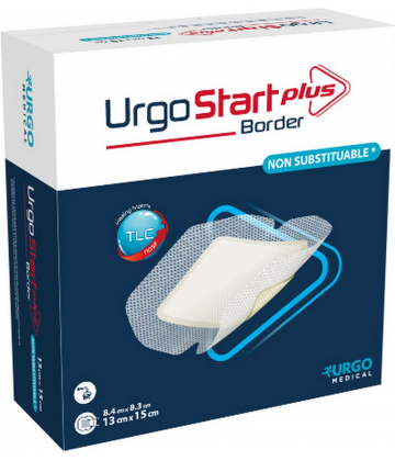 Urgostart Plus Border Pansements Absorbants x 16