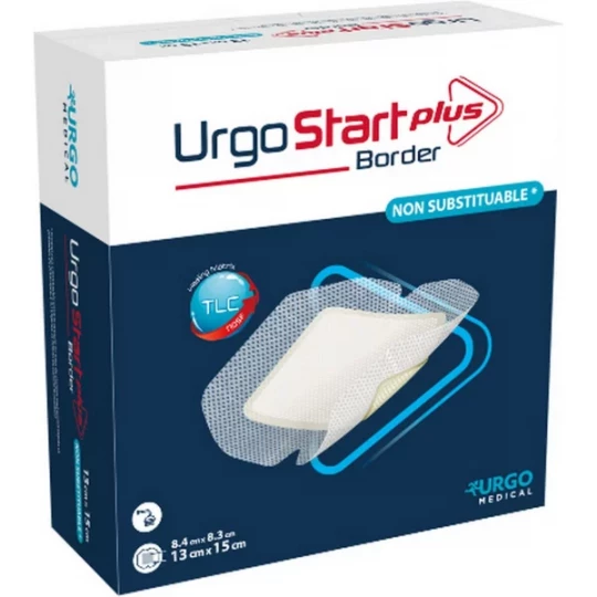 Urgostart Plus Border Pansements Absorbants x 16