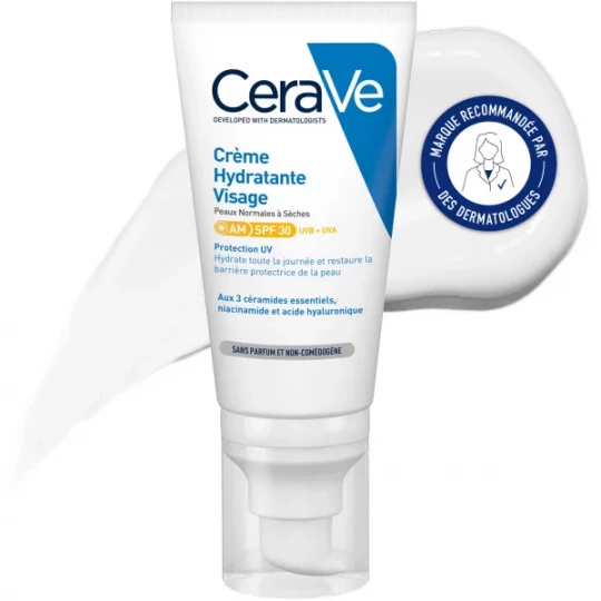 CeraVe Crème Hydratante Visage SPF30 52 ml