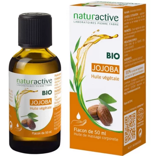 Naturactive Huile Végétale Jojoba Bio 50 ml