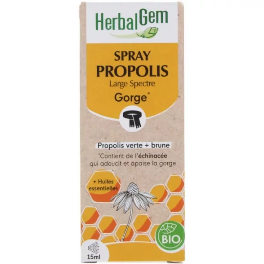 Herbalgem Spray Propolis Large Spectre 15 ml