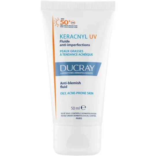 Ducray Keracnyl UV 50+ Fluide Anti-Imperfections 50 ml