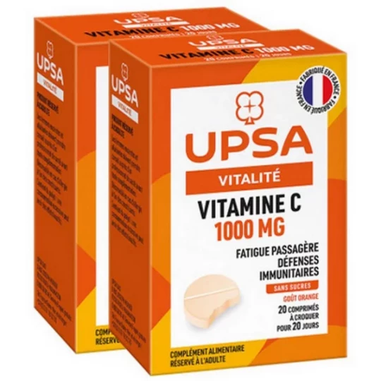 UPSA Vitamine C 500 mg Comprimés A Croquer - image 2