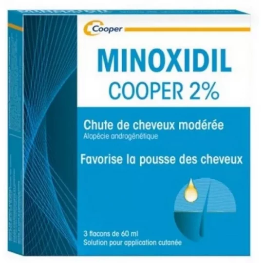 Minoxidil Cooper 2% Flacon 60 ml