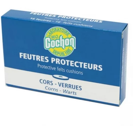 M.O Cochon Feutres Protecteurs Cors et Verrues x 16