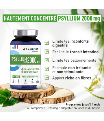 Granions Psyllium 2000 mg x 60