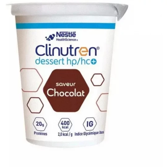 Clinutren Dessert HP/HC+ 2 kcal Chocolat 4 X 200 g