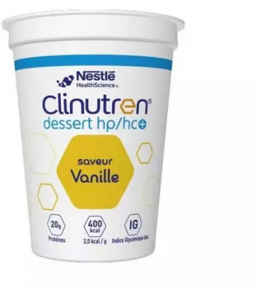 Clinutren Dessert HP/HC+ Saveur Vanille 4 x 200 g