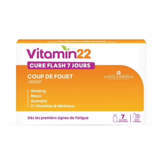 Ineldea Vitamin22 Cure Flash 7 Jours Shots 7 x 30 ml