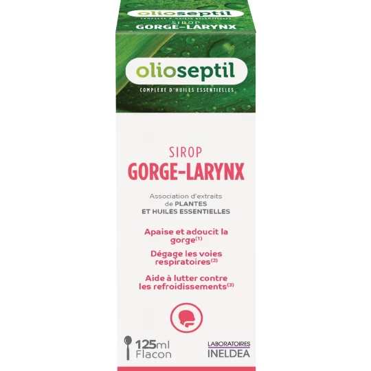 Olioseptil Sirop Gorge-Larynx 125 ml