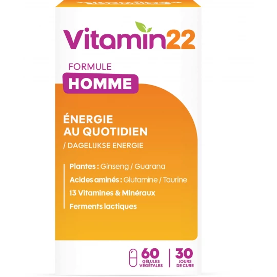 Vitamin22 Specific Homme Gélules x 60