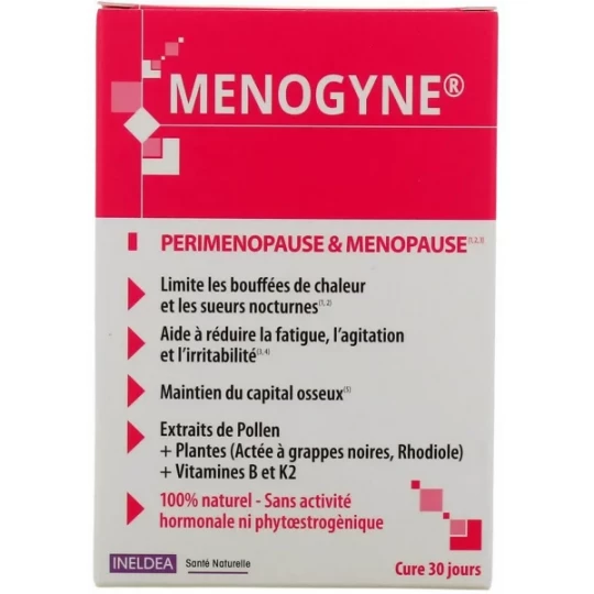 Menogyne Périménopause & Ménopause Gélules x 60