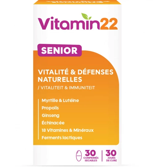 Vitamin'22 Senior Comprimés x 30