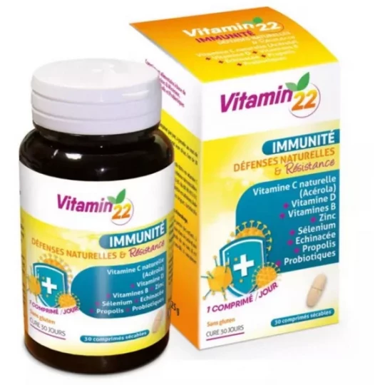 Vitamin'22 Immunité Comprimés x 30