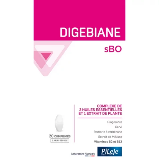 PiLeJe Digebiane sBO Comprimés x 20