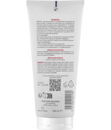 Dexeryl Essentiel Lait Riche Nourrissant 200 ml