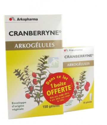 Arkogélules Cranberryne x 150 + 1 boite offerte x 45