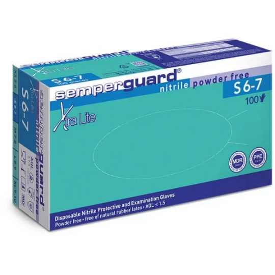 INTCO Gants d'Examen Nitrile Bleu Non Poudrés x 100 - image 4