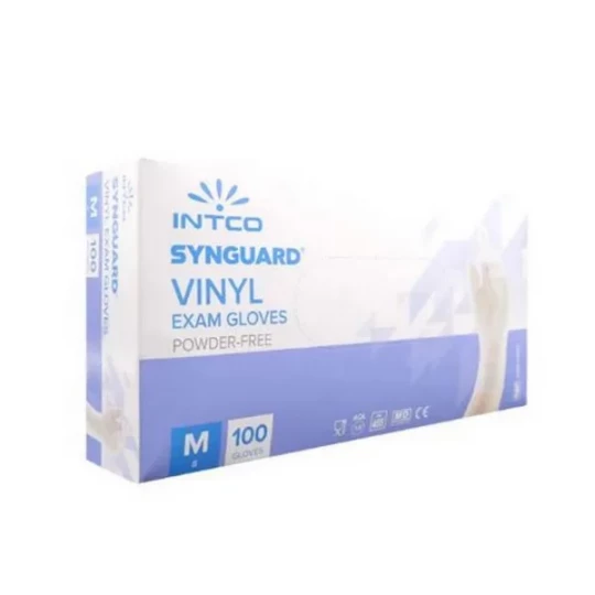 INTCO Gants d'Examen Vinyle Non Poudrés x 100 - image 2