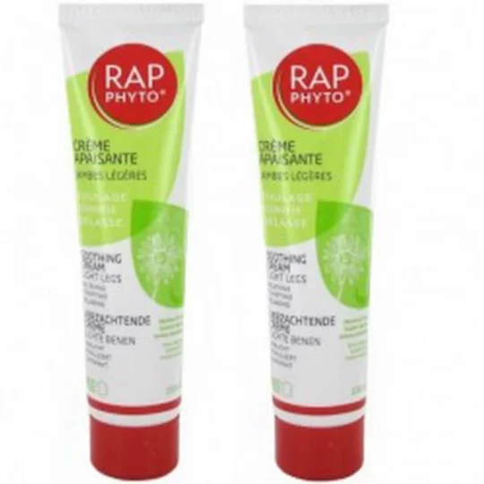 Rap Phyto Crème Apaisante Jambes légères 2 x 100 ml