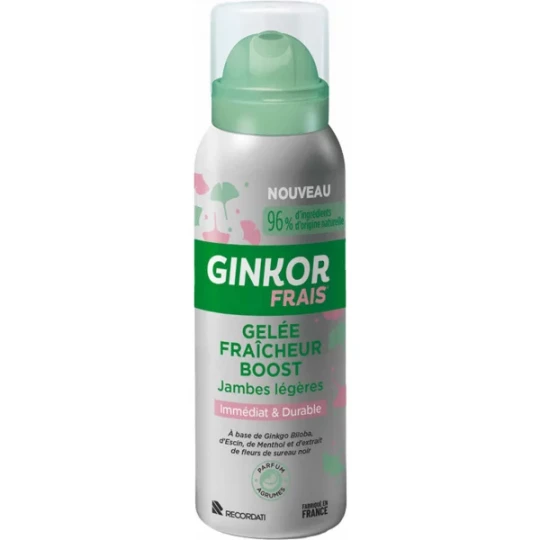 Ginkor Frais Gelée Fraîcheur Boost Jambes Légères 100 ml