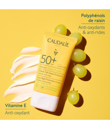 Caudalie Vinosun Crème Solaire SPF50 50 ml