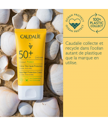 Caudalie Vinosun Crème Solaire SPF50 50 ml