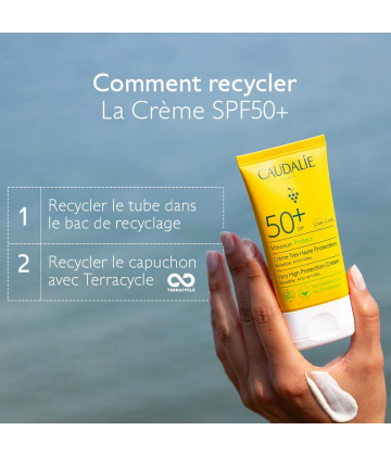 Caudalie Vinosun Crème Solaire SPF50 50 ml