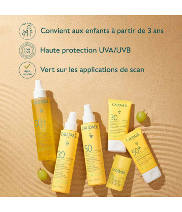 Caudalie Vinosun Crème Solaire SPF50 50 ml