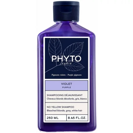 Phyto Shampooing Déjaunissant Violet 250 ml
