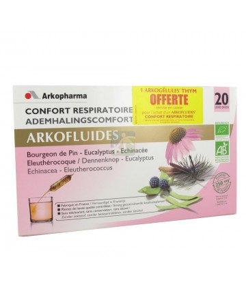 ArkoFluides Confort Respiratoire Bio x 20 (NSFP)