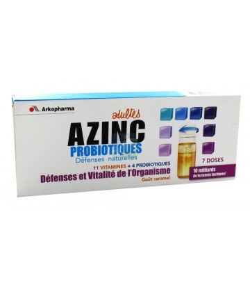Azinc Défenses Naturelles Goût Orange x 7