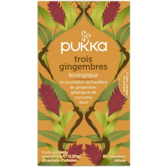 Pukka Infusion Trois Gingembres Sachets x 20