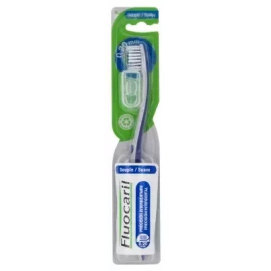 Fluocaril Brosse à Dents Violette Précision Interdentaire 20/100