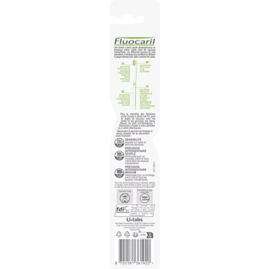 Fluocaril Brosse à Dents Violette Précision Interdentaire 20/100 - image 2