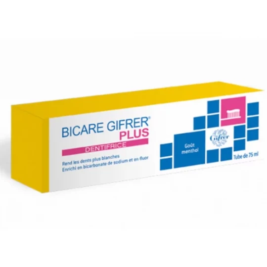 Gifrer Bicare Plus Dentifrice 2 x 75 ml
