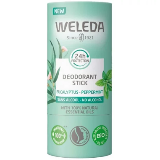 Weleda Déodorant Stick Eucalyptus Menthe Poivrée - image 2