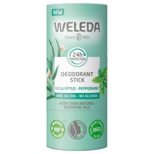 Weleda Déodorant Stick Eucalyptus Menthe Poivrée - image 1