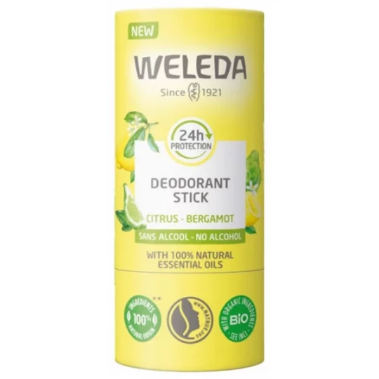 Weleda Déodorant Stick Citrus Bergamote Bio - image 1